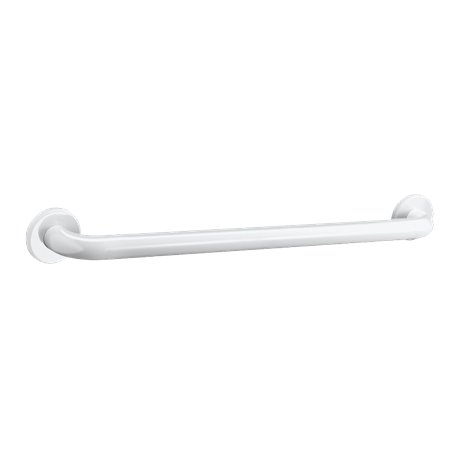 Barre d'appui droite Basic époxy 350506W Blanc 600 mm