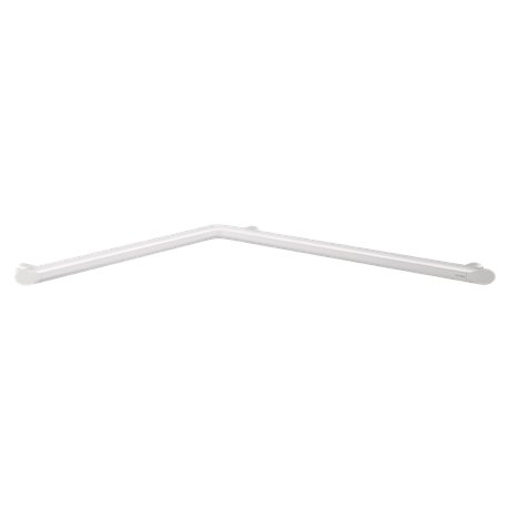 Barre coudée d'angle 2 murs 511941W blanc mat 