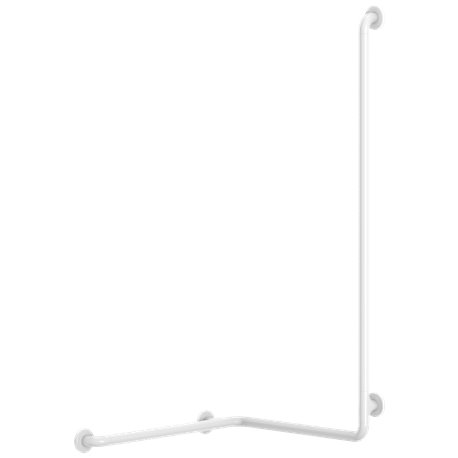 Barre de douche d'angle et d'équerre 5100N Blanc brillant