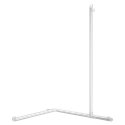 Barre d'angle 2 murs avec remontée verticale coulissante 511949W blanc mat 