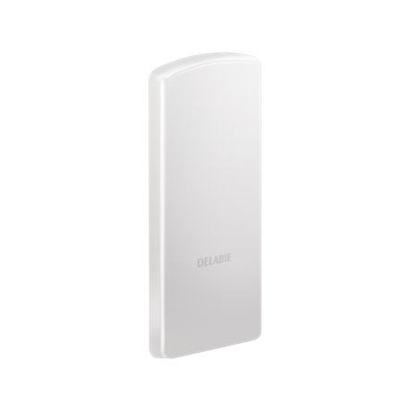 Cache fixations 511950FW avec plaque de fixations blanc mat