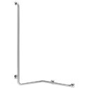 Barre de douche d'angle et d'équerre 5100DS UltraSatin à droite