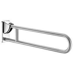 Barre d'appui rabattable 510164S UltraSatin sans béquille, 850 mm