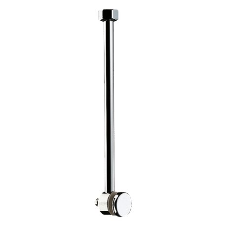 Barre d'appui droite ECO brillant 530 300 mm inox