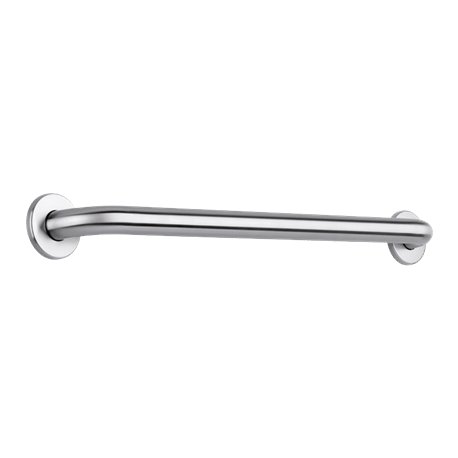 Barre d'appui droite Basic satiné 350506S 600 mm  