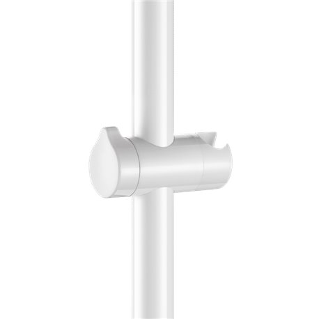 Coulisseau pour douchette 510110 Blanc Brillant
