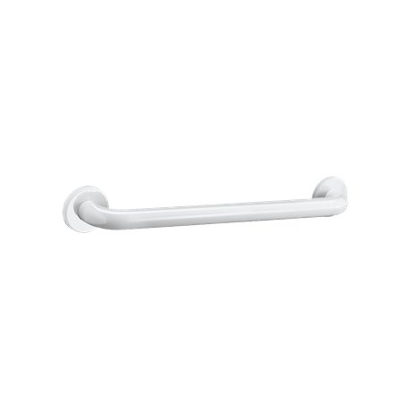 Barre d'appui droite Basic époxy 350505W Blanc 500 mm