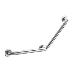 Barre d'appui coudée à 135° Basic satiné 35082S 400x400 mm 