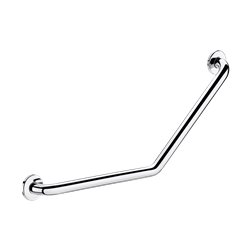Barre d'appui coudée à 135° 5081P2 Ø32 mm, 400x400 mm, 2 points de fixation UltraPolish