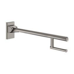 Porte-papier WC pour barre rabattable 511965C anthracite métallisé