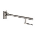 Porte-papier WC pour barre rabattable 511965C anthracite métallisé