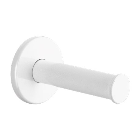 Porte-papier WC 4070N Delabie Blanc à rouleau de réserve