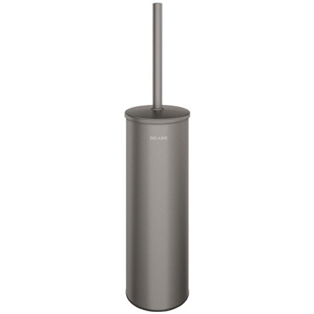 Pot à balai WC avec couvercle 4051C anthracite métallisé
