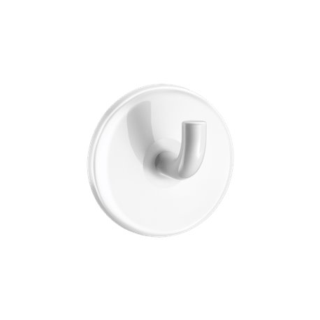 Porte-vêtement simple 510043N blanc brillant