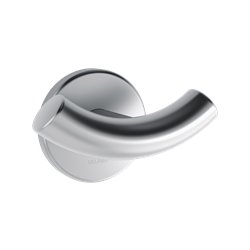 Patère double 4042S poli satiné