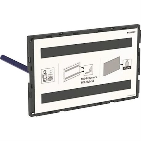 Plaque de fermeture Geberit, 115.087.00.1 Plaque de fermeture Geberit, 115.087.00.1