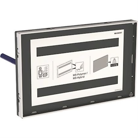 Plaque de fermeture Geberit, 115.697.00.1 Plaque de fermeture Geberit, 115.697.00.1