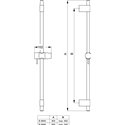 Barre de douche B9849AA Idealrain Pro 90 cm