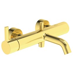 Mitigeur bain-douche monotrou BC786A2 Joy or brossé, avec ensemble de douche