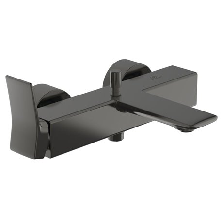 Mitigeur bain-douche monotrou BC762A5 Check gris magnétique, avec douchette