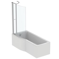 Connect Air E1137EO courbé avec volet amovible H 142 cm