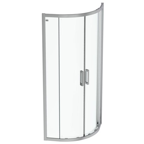 Paroi de douche accès d'angle K9250EO Connect 2 80 cm profilés argent brillant Paroi de douche accès d'angle K9250EO Connect 2 80 cm profilés argent brillant