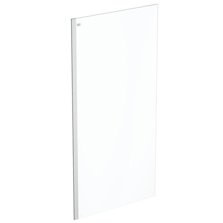 Paroi de douche fixe K9378EO Connect 2 100 cm profilés argent brillant