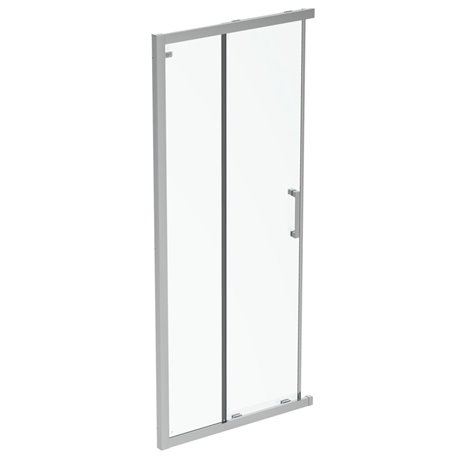 Porte de douche accès d'angle K9261EO Connect 2 90 cm profilés argent brillant Porte de douche accès d'angle K9261EO Connect 2 90 cm profilés argent brillant