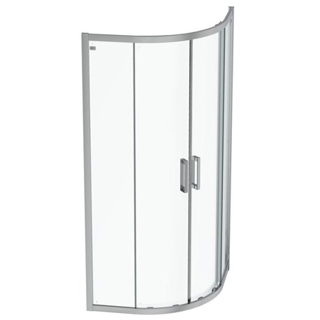 Paroi de douche accès d'angle K9251EO Connect 2 90 cm profilés argent brillant Paroi de douche accès d'angle K9251EO Connect 2 90 cm profilés argent brillant