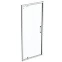 Porte de douche accès de face K9270EO Connect 2 90 cm profilés argent brillant