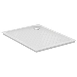 Ulysse + rectangulaire P329501 100x80 cm Blanc Brillant à encastrer