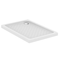 Ulysse + rectangulaire P329101 100x80 cm Blanc Brillant à poser