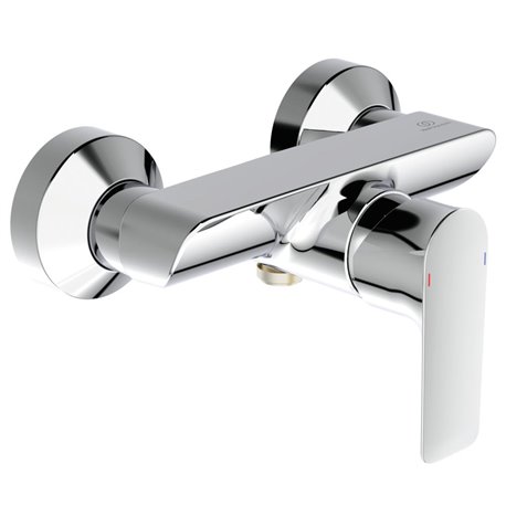 Ideal Standard - Ideal Standard - Mitigeur à encastrer avec inverseur  rosace 15,7 x (H) 15,7 cm chrome - Tesi - Mitigeur douche - Rue du Commerce