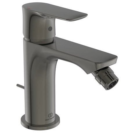 Mitigeur bidet monotrou A7030A5 Connect Air gris magnétique, avec tirette et vidage bonde métal