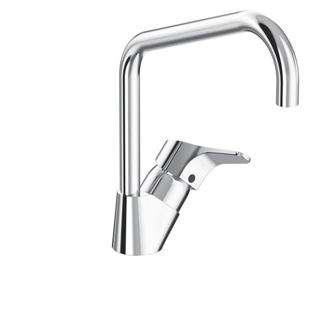 Mitigeur évier D0797AA Ulysse bec haut et orientable, H 286 mm