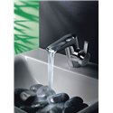 Mitigeur lavabo monotrou B8630AA Waterfall vidage bonde polypropylène