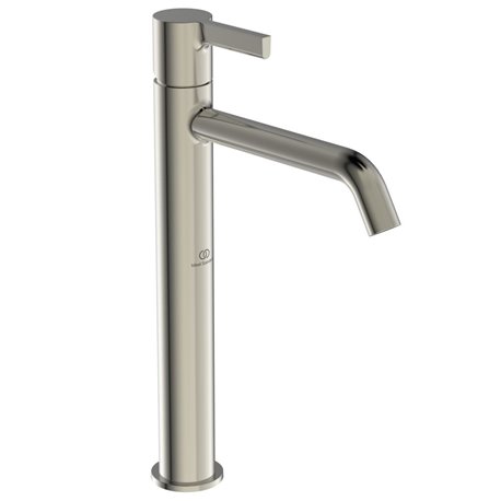 Mitigeur lavabo monotrou BC782GN Joy réhaussé, gris orage, sans tirette ni vidage