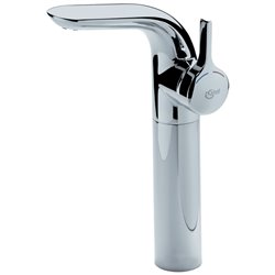 Mitigeur lavabo monotrou A4266AA Melange réhaussé vidage bonde métal