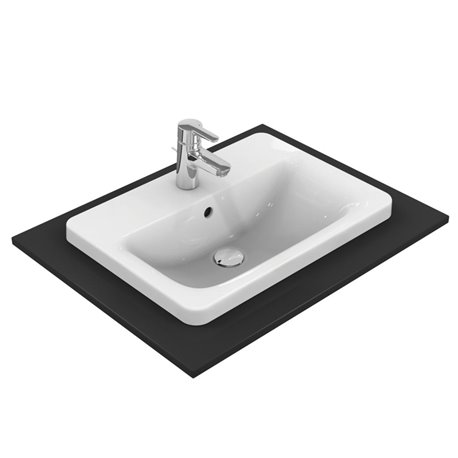 Vasque Connect E504401 58x43 cm avec trop plein