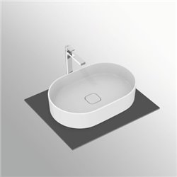 Vasque Strada II T298101 60x40 cm sans trop-plein et sans plage de robinetterie