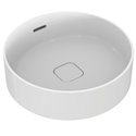 Vasque Strada II T296101 45x45 cm avec trop-plein et sans plage de robinetterie