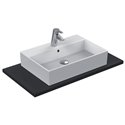 Vasque Strada K078101 60x42 cm avec plage de robinetterie