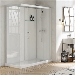 Brooklyn CA260GTNE 90x90cm Porte pivotante