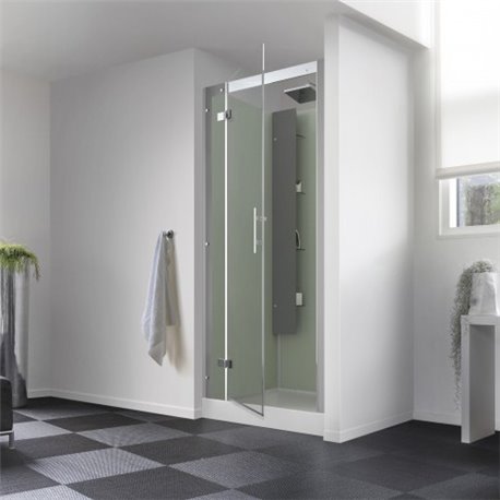 Horizon C niche CA131A12 Receveur 12,5cm Acier 80x80cm