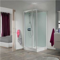 Kineprime glass C angle CA730TTN 70x70cm Thermostatique Porte pivotante