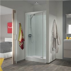 Kineprime Glass C niche CA751MTN 80x80cm Mécanique Porte pivotante