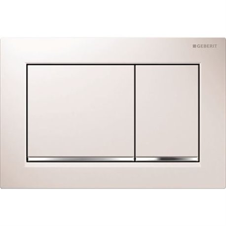 Omega30 115.080.KJ.1 Geberit Blanc chromé brillant blanc