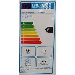 Climatiseur mobile monobloc PACW212CO 3,5 kWatts Froid seul