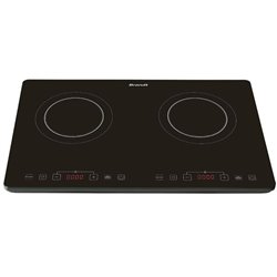Table induction posable 2 foyers - Slim induction commandes manettes