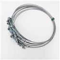 Collier de serrage 005051 ⌀155 mm lot de 10